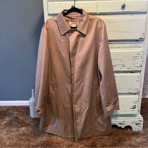 Banana Republic Tan Trench Coat. Womens size XL.